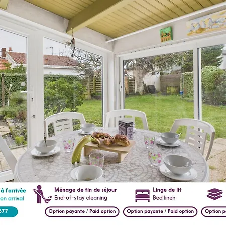 200 M De La Mer, Maison Pour 7 Avec Jardin *