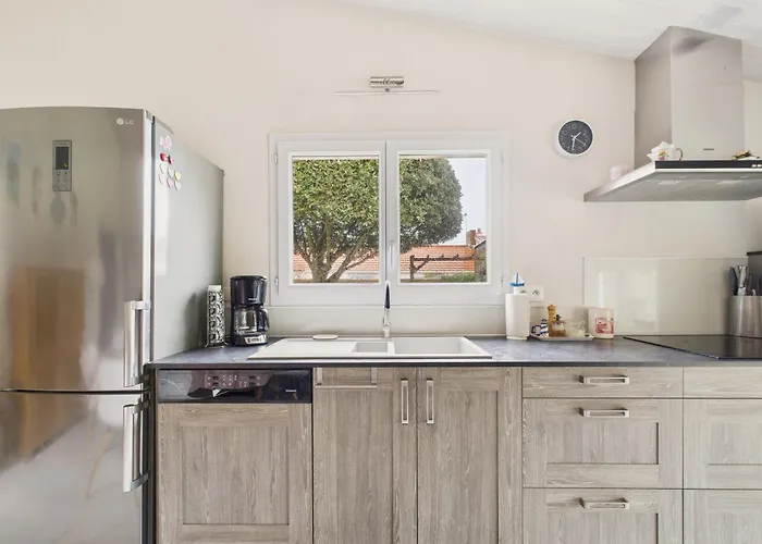 Prázdninový dům 200 M De La Mer, Maison Pour 7 Avec Jardin La Guérinière