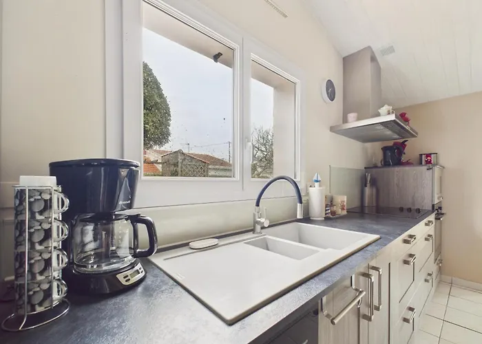 Prázdninový dům 200 M De La Mer, Maison Pour 7 Avec Jardin La Guérinière